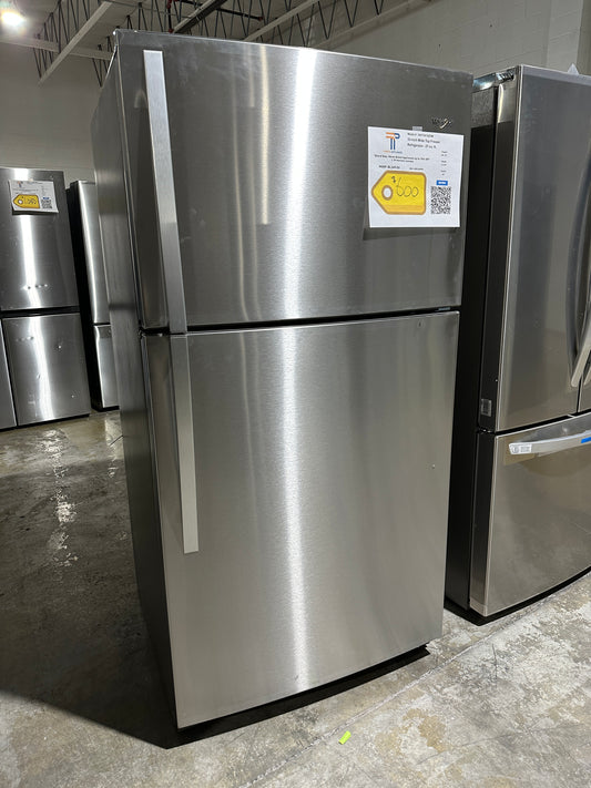 GREAT NEW WHIRLPOOL 21.3 CU FT REFRIGERATOR MODEL: WRT541SZDM  REF12395S