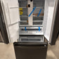 NEW GE - 27.7 Cu. Ft. French Door Refrigerator - Black Slate  MODEL: GFE28GELDS  REF13032