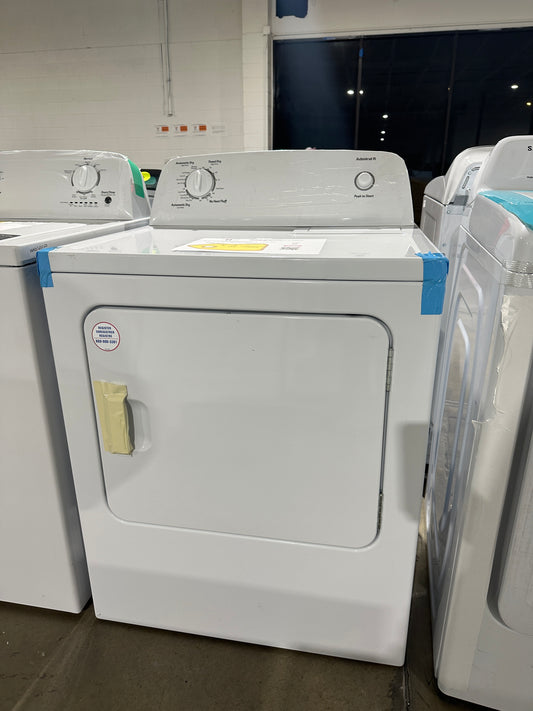 NEW 6.5 CU FT ELECTRIC DRYER MODEL: AED4516MW  DRY11998S