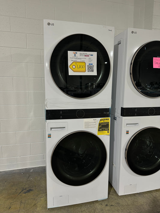 GORGEOUS BRAND NEW ELECTRIC DRYER WASHTOWER STACKED LAUNDRY SET MODEL: WKE100HWA  WAS12075S