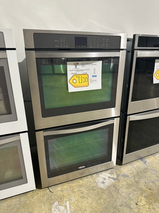GORGEOUS DOUBLE WALL OVEN - GENTLY USED - 1 YEAR WARRANTY INCLUDED - MODEL: WOD51EC0AS01  WOV11172S