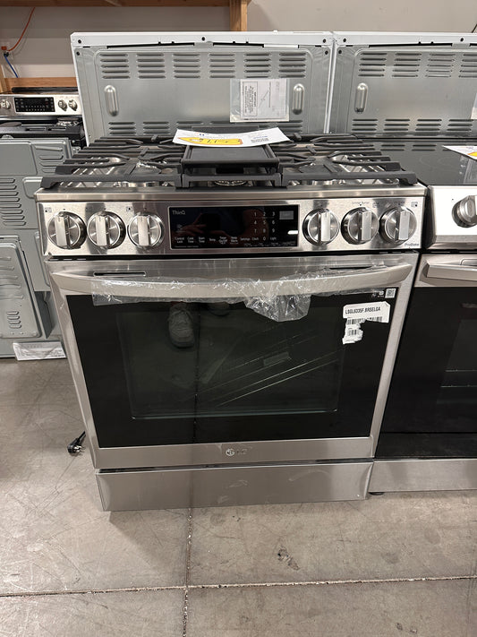 GREAT NEW LG TRUE CONVECTION GAS RANGE MODEL: LSGL6335F  RAG11820