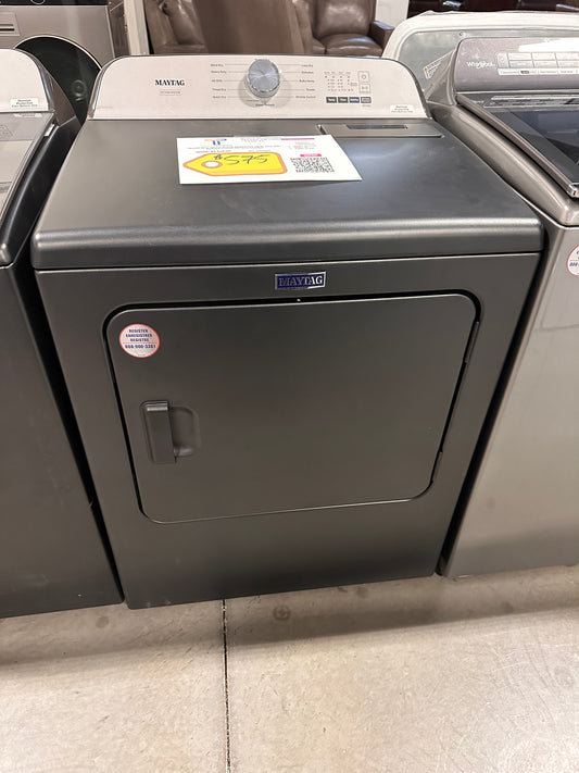 GREAT NEW MAYTAG ELECTRIC DRYER - VOLCANO BLACK - MODEL: MED6500MBK  DRY12457