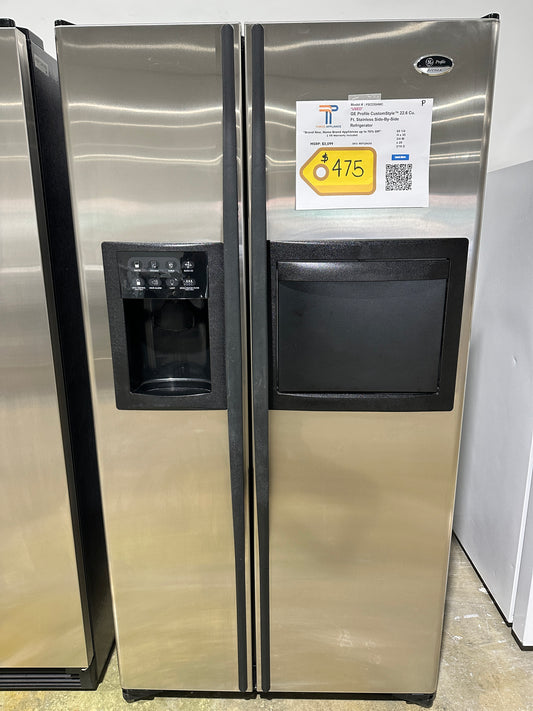 GORGEOUS GE PROFILE GENTLY USED REFRIGERATOR MODEL: psc23shmc  REF12415S