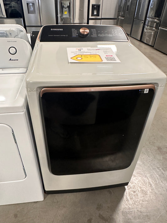 Samsung 7.4 cu. ft. Smart Electric Dryer with Steam Sanitize+&nbsp;  MODEL: DVE55CG7500E  DRY13150