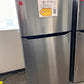 BRAND NEW LG TOP FREEZER STAINLESS STEEL REFRIGERATOR MODEL: LHTNS2403S  REF14019