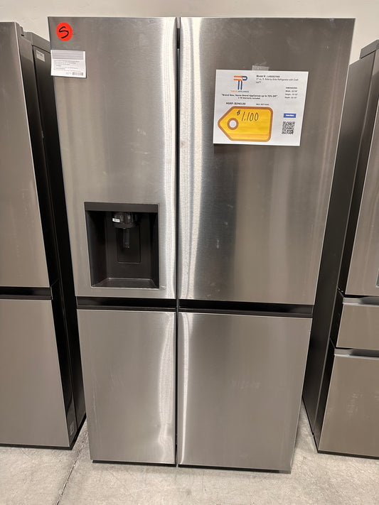 BRAND NEW! LG 27 cu. ft. Side-by-Side Refrigerator with Craft Ice  MODEL: LHSXS2706S  REF14046