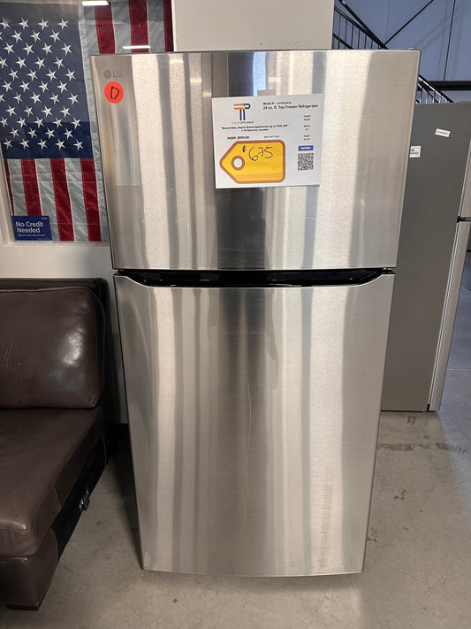 INTERNAL WATER DISPENSER LG TOP FREEZER REFRIGERATOR MODEL: LHTNS2403S  REF14042