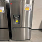 LG 36-inch 27.7 cu. ft. Freestanding French 3-Door Refrigerator with Wi-Fi  MODEL: LHFS28XBS  REF14044