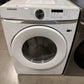 Samsung - 7.5 Cu. Ft. Stackable Gas Dryer with Sensor Dry - White  MODEL: DVG45T6000W/A3  DRY12473
