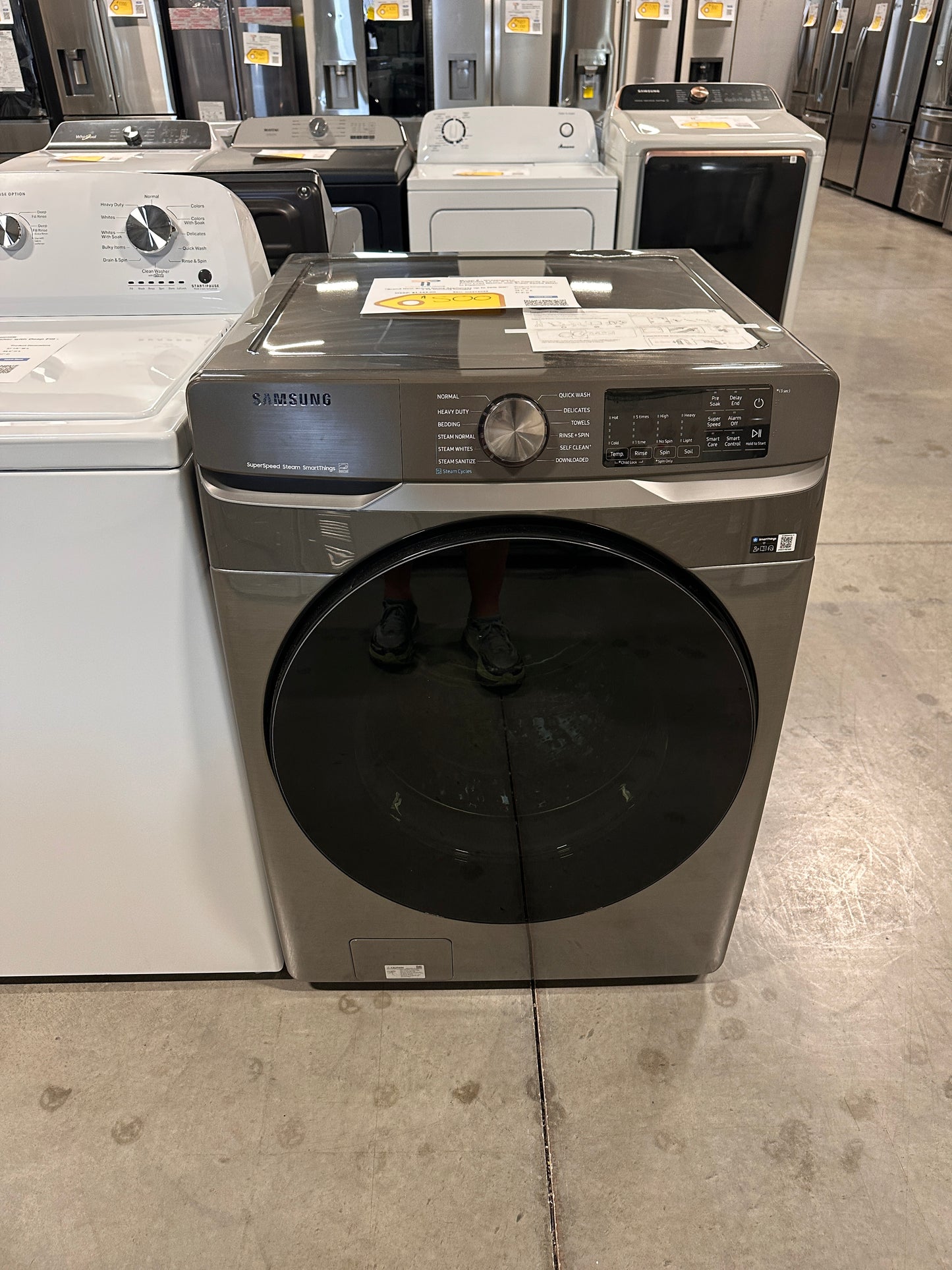 Samsung Smart Washer with Super Speed Wash  MODEL: WF45B6300AP  WAS14032