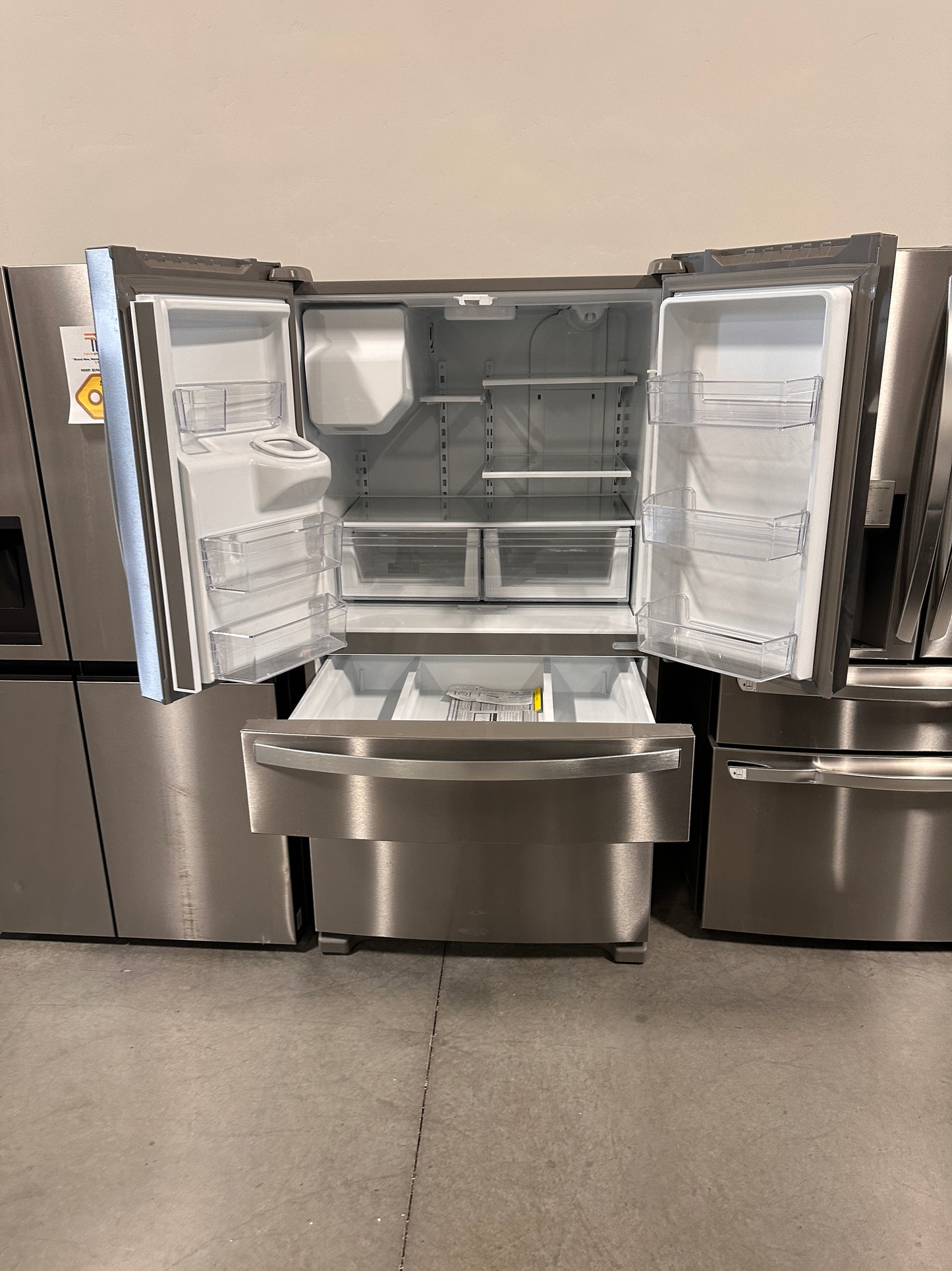 NEW! Whirlpool French Door Refrigerator  MODEL: WRMF3636RZ  REF14056