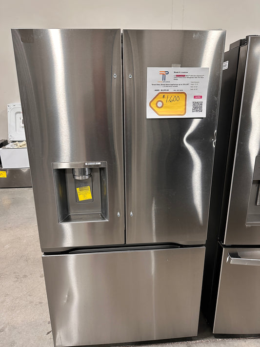 LG Counter Depth Zero-Clearance French Door Refrigerator  MODEL: LF24Z6530S  REF14039