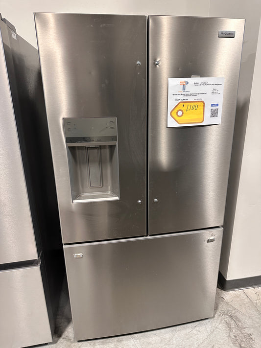 Frigidaire 27.8 Cu. Ft. French Door Refrigerator  MODEL: FRFS282LAF  REF13918