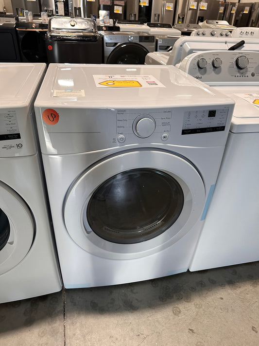 LG 7.4 Cu. Ft. Large Capacity Electric Dryer  MODEL: DLE3400W  DRY13167