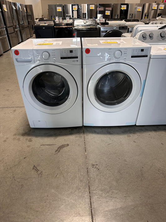 GREAT NEW LG STACKABLE LAUNDRY SET WAS14050 DRY13167