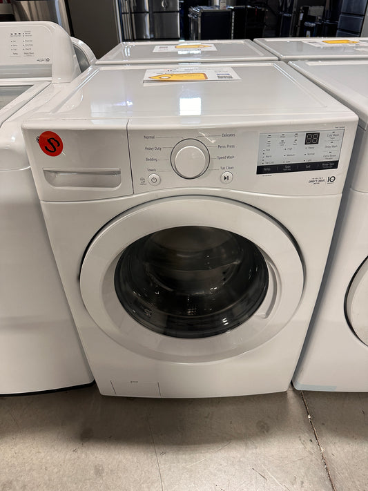 GORGEOUS NEW LG 4.5 Cu Ft Front Load Washer  MODEL: WM3400CW  WAS14047
