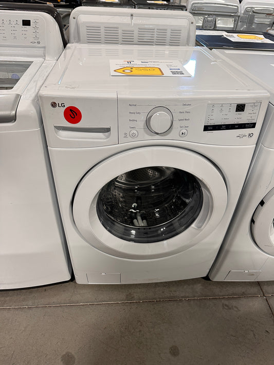 BRAND NEW LG FRONT LOAD WASHING MACHINE MODEL: WM3400CW  WAS14044
