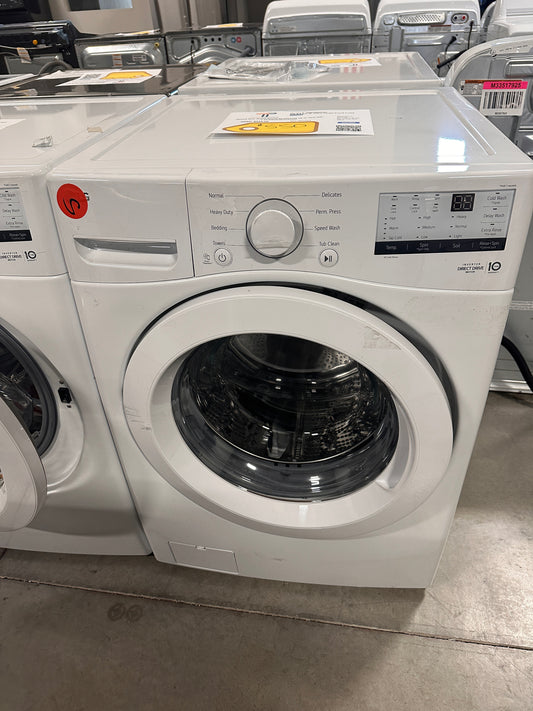 NEW LG ULTRA LARGE FRONT LOAD WASHER MODEL: WM3400CW  WAS14042