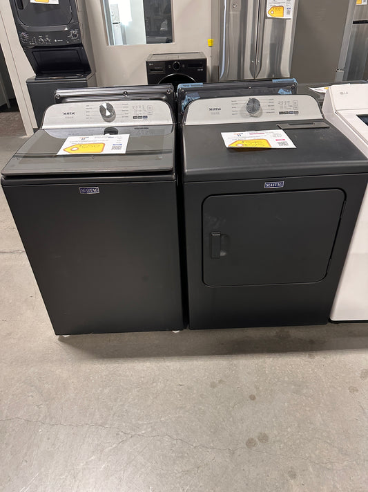 GORGEOUS NEW MAYTAG LAUNDRY SET TOP LOAD WASHER ELECTRIC DRYER WAS14071 DRY13078
