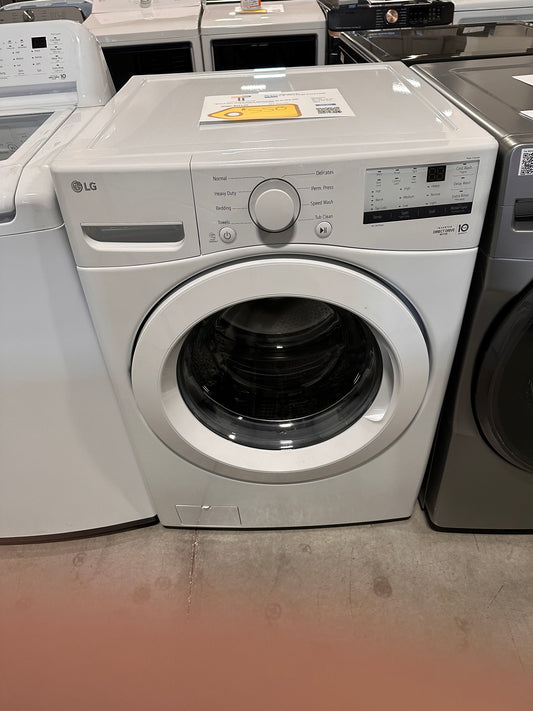 GORGEOUS NEW LG 5.2 Cu. ft. Ultra Large Front Load Washer&nbsp;  MODEL: WM3400CW  WAS14057