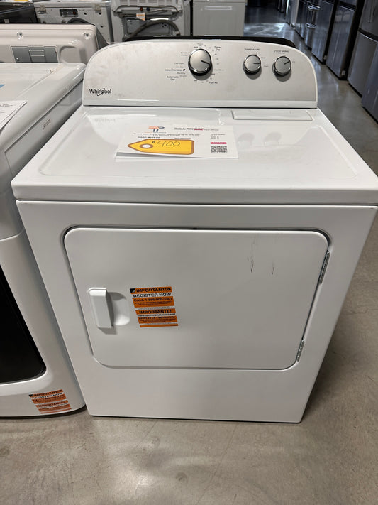 Whirlpool - 7.0 Cu. Ft. 14-Cycle Electric Dryer - White  MODEL: WED4815EW  DRY13179