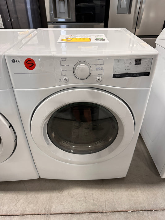 7.4 Cu. Ft. Ultra Large Capacity Gas Dryer LG  MODEL: DLG3401W  DRY13163