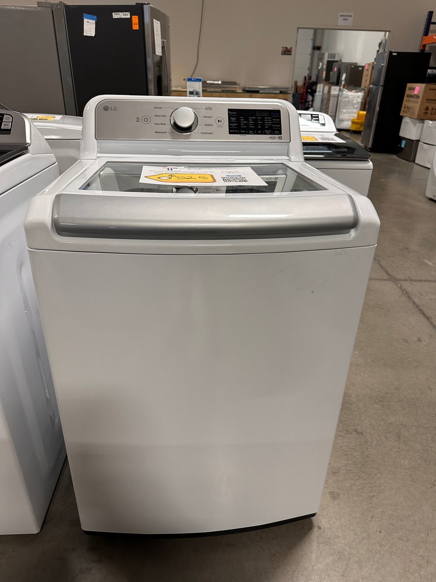 GREAT NEW SMART TOP LOAD LG WASHER MODEL: WT7400CW  WAS13159