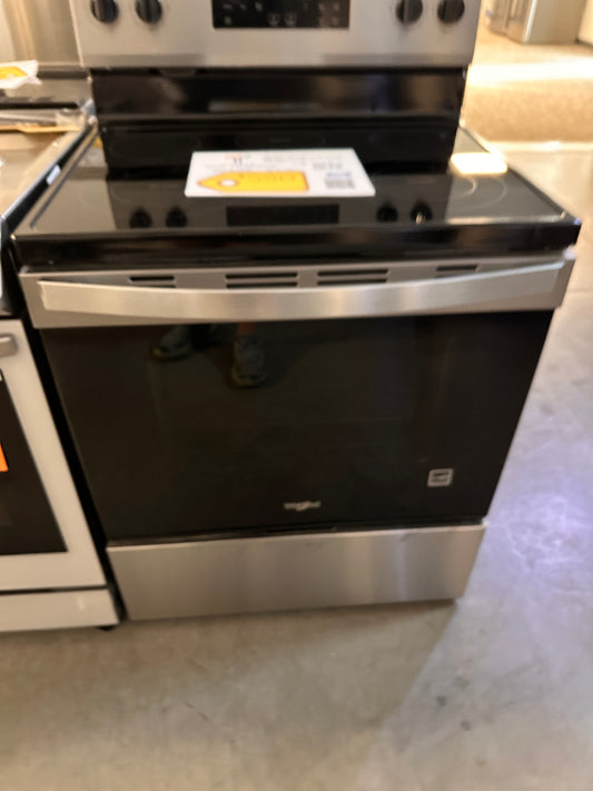 Whirlpool Electric Range with Steam Clean 30  MODEL: WFES3330RZ  RAG12057