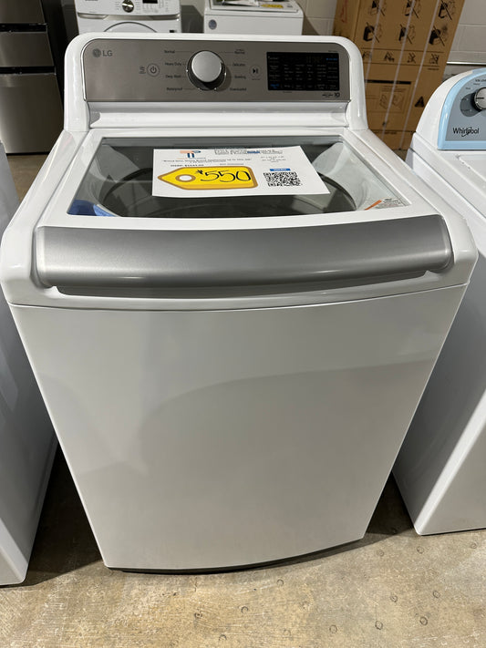 SMART TOP LOAD LG WASHER MODEL: WT7405CW WAS12104S