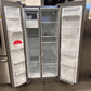 GREAT NEW Frigidaire - 22.3 Cu. Ft. Side-by-Side Refrigerator MODEL: FRSS2323AS  REF13067