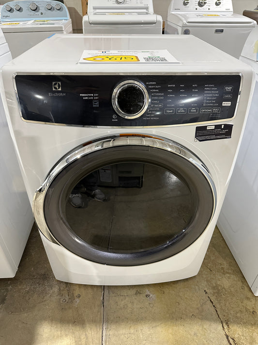 NEW ELECTROLUX STACKABLE GAS DRYER MODEL: ELFG7637AW DRY12104S