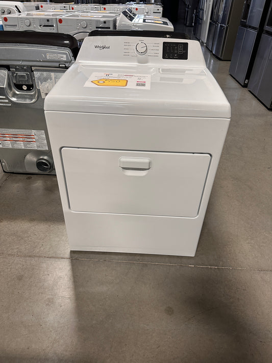 Whirlpool 7.0 Cu. Ft. Electric Dryer with AutoSensing and Wrinkle Shield option  MODEL: WED4307SW  DRY13191