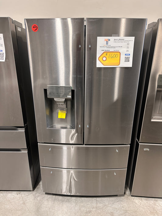 LG 28 cu.ft. Capacity 4-Door French Door Refrigerator  MODEL: LMXS28626S  REF14030