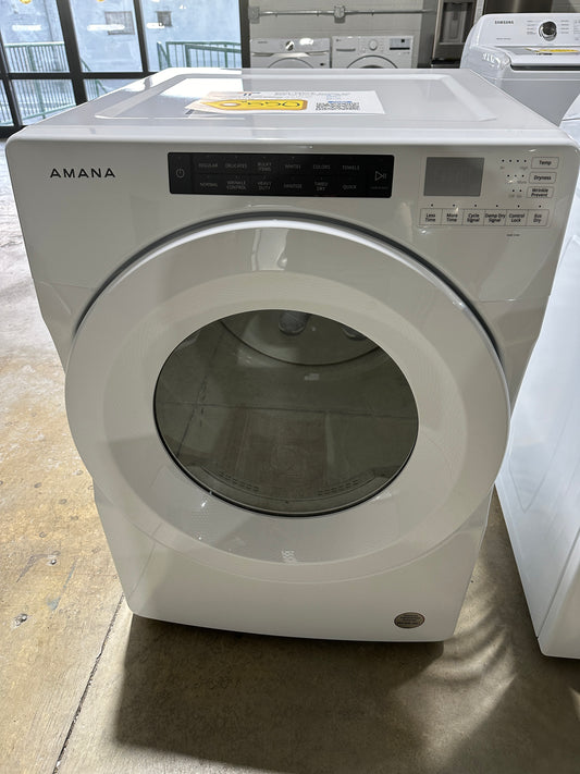 NEW AMANA STACKABLE GAS DRYER MODEL: NGD5800HW DRY12106S
