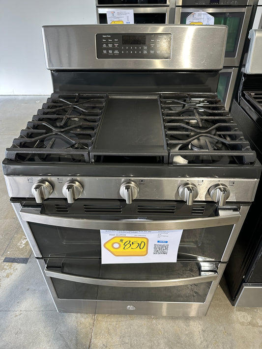 NEW GE DOUBLE OVEN RANGE MODEL: JGBS86SP2SS RAG11577S