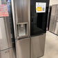NEW STAINLESS STEEL SIDE BY SIDE LG REFRIGERATOR MODEL:LRSOS2706S  REF13084