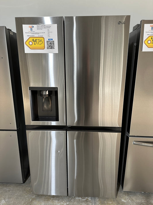 BRAND NEW SIDE BY SIDE REFRIGERATOR with POCKET HANDLES MODEL: LLSDS2706S REF12429S