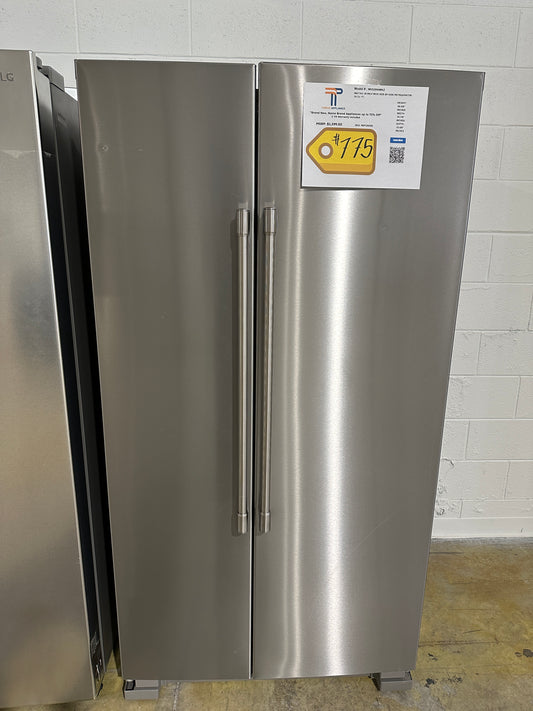 GORGEOUS BRAND NEW SIDE BY SIDE REFRIGERATOR MODEL: MSS25N4MKZ REF12432S