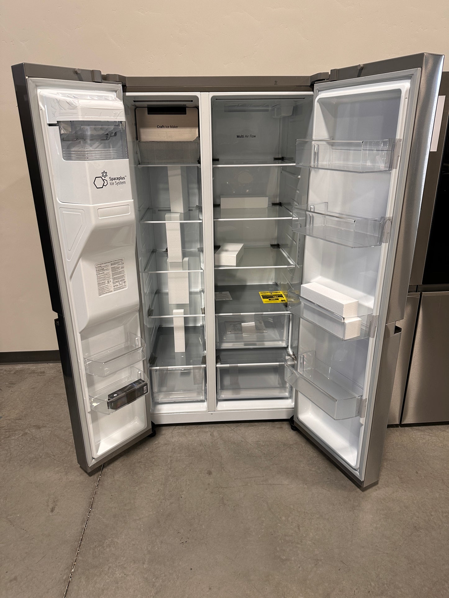 Sale Price! Side-by-Side Refrigerator with SpacePlus Ice - Model:LRSXS2706S  REF12877