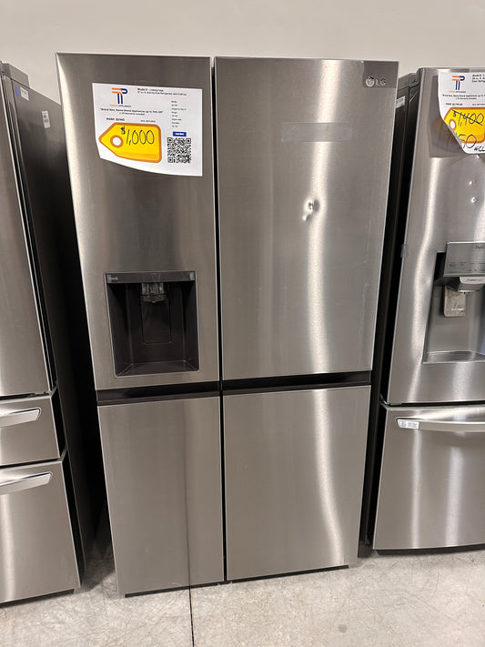 SALE PRICE LG 27.2 CU FT SMART SIDE BY SIDE REFRIGERATOR - REF12838 LRSXS2706S