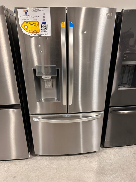 PRICED TO SELL! GREAT NEW LG SMART FRENCH DOOR REFRIGERATOR - REF12839 LFXS26973S