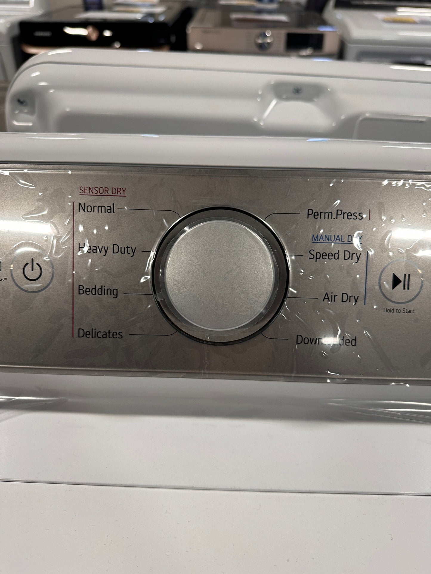 NEW Smart Gas Dryer with EasyLoad Door - White  Model:DLG7401WE  DRY12330