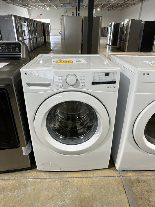 GORGEOUS NEW LG FRONT LOAD WASHER WITH 6MOTION TECH - MODEL: WM3400CW WAS12103S