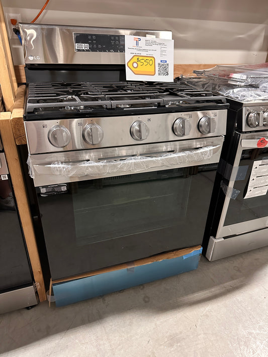 NEW GAS TRUE CONVECTION RANGE with EASYCLEAN MODEL: LRGL5823S  RAG11850