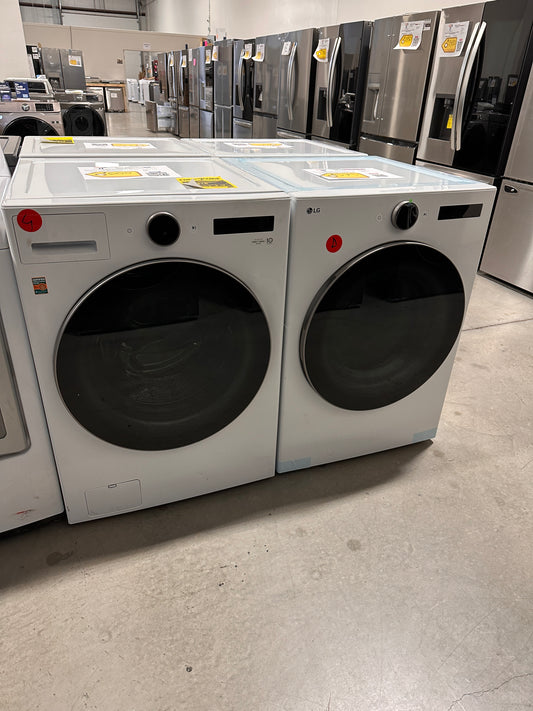 BRAND NEW LG LAUNDRY SET - SMART WASHER ELECTRIC DRYER - WAS13179 DRY12508