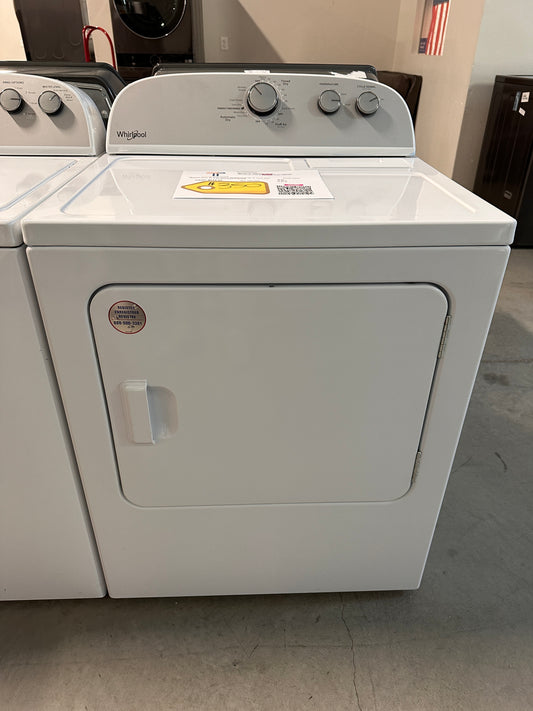 GREAT NEW WHIRLPOOL ELECTRIC DRYER with AUTODRY SYSTEM MODEL: WED4815EW  DRY12515