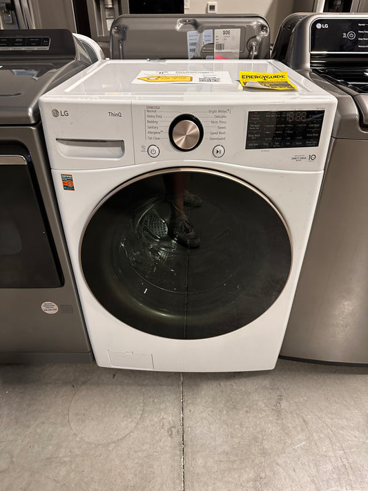 NEW LG STACKABLE SMART FRONT LOAD WASHER MODEL: WM4000HWA  WAS13195