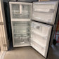 NEW LG - 20.2 Cu. Ft. Top-Freezer Refrigerator - Black  MODEL: LTCS20020B  REF13131