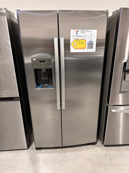 GREAT GE SIDE-BY-SIDE REFRIGERATOR MODEL: GSS25GYPFS  REF13110